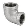Aqualine 1-1/2 in. x 3/4 in. Galvanized 90 Degree Reducing Elbow