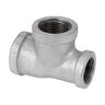 Aqualine 1 in. x 1 in. x 1/2 in. Galvanized Reducing Tee