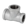 Aqualine 1-1/2 in. x 1-1/2 in. x 1 in. Galvanized Reducing Tee