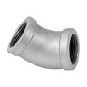 Aqualine 1-1/4 in. Galvanized 45 Degree Elbow