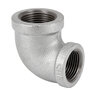 Aqualine 1 in. x 1/2 in. Galvanized 90 Degree Reducing Elbow