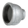 Aqualine 3 in. x 2-1/2 in. Galvanized Reducing Coupling