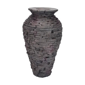 Aquascape Stacked Slate Urn - 33.5" H (85 CM)
