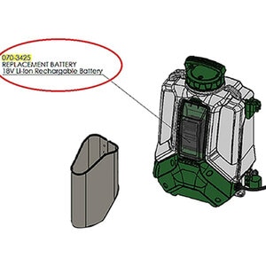Arborjet Replacement Battery