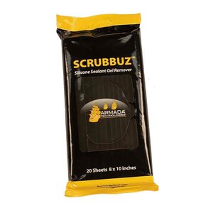 Scrubbuz Silicone Sealant Gel Removing Wipes (20 Wipes/Pack)