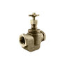 1 Straight Valve Rising Swivel Brass Cham