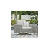Jasper Lane Swivel Lounge Chair w/ Cushion Gray 36 in. X 35 in. X 36 in. 