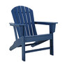 Buckingham Adirondack Chair Navy 31-1/4 in. x 33 in. x 38 in.
