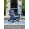 Buckingham Adirondack Chair Navy 31-1/4 in. x 33 in. x 38 in.