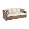 Farmhouse Wicker Sofa