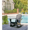 Buckingham Rocking Chair Black 31-1/4 in. x 35-1/4 in. x 37 in.