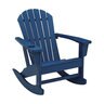 Sundown Treasure Adirondack Rocking Chair Navy 31-1/4 in. x 35-1/4 in. x 37 in.