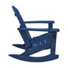 Sundown Treasure Adirondack Rocking Chair Navy 31-1/4 in. x 35-1/4 in. x 37 in.