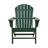 Sundown Treasure Adirondack Chair Green 31 in. x 33 in. x 38 in.