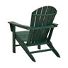 Sundown Treasure Adirondack Chair Green 31 in. x 33 in. x 38 in.