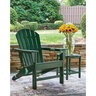Sundown Treasure Adirondack Chair Green 31 in. x 33 in. x 38 in.