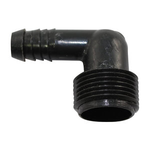 Aspen Earth Spiral Black Celcom M90 3/4 in. Mpt x Barb 