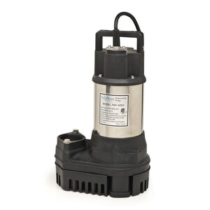 Atlantic Wg Tidal Wave Submersible Pond Pump 1/2 HP 115 V 4,950 GPH Stainless Steel With 20 ft. Power Cord