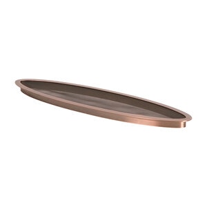 24 in. Copper Finish Splash Ring