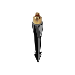 Auroralight Standard Ground Stake with AMS Mount for MR16 Bulbs, 12V, Available in Black and Bronze Finish, 2 in. Length, Durable ABS Plastic Housing