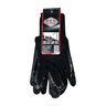 Glove Black Latex Coated X-Large