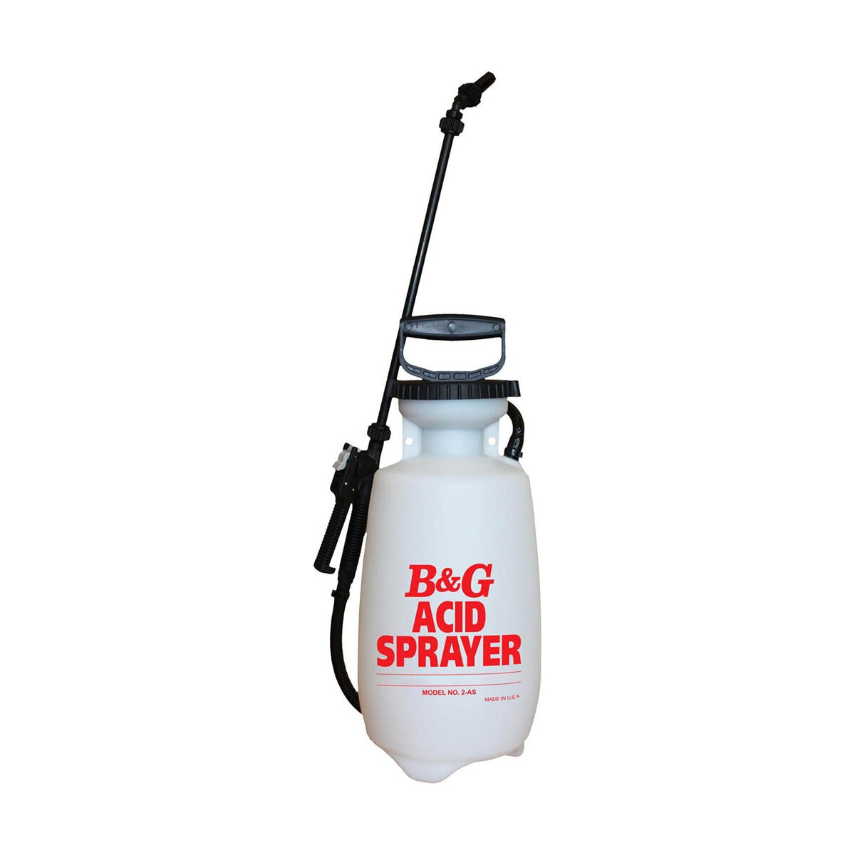 B&G Equipment 3 gal. Acid Sprayer w/ 14 in. Poly Extension and ...