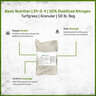 BASIC NutritioN 24-0-4 50% Stabilized Nitrogen Turfgrass Granular Fertilizer 50 lb. Bag