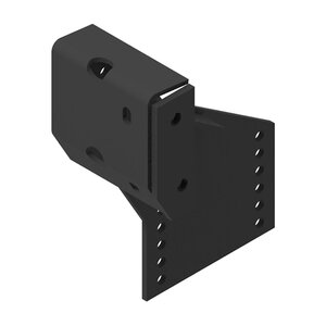 B-OEM PB SPT PLT, DR,FORD 81-91, WELD, BLACK LTA03586 BOSS