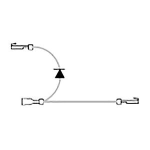 B-OEM POWER ATTACH JUMPER2 (DIODE) MSC09867 BOSS