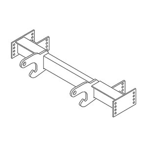 B-OEM  PUSHBEAM ASM RT3/DODGE SPORT 99, WELD PBA04165 BOSS