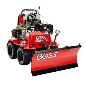BOSS Snowrator ZX4 Plow & De-Icer Ride-On Honda GX390 20 gal. Spray System (SNR24001)