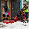 BOSS Snowrator ZX4 Plow & De-Icer Ride-On w/ Kohler Engine 20 gal. Spray System 4-0 ST