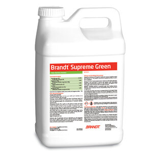BRANDT Supreme Green Liquid Fertilizer 12-0-0 5%Fe 1%Mn 2.5 gal.