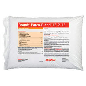BRANDT Parco-Blend 13-2-13 1.5% Fe 1.5% Mn Greens Grade Soluble Fertilizer 50 lb. Bag