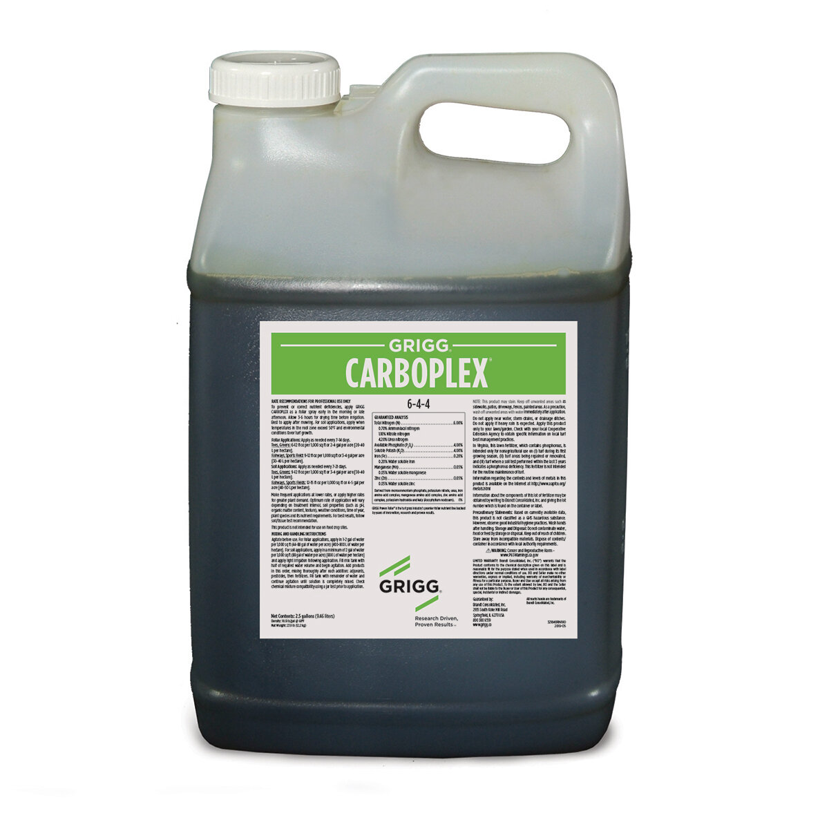 BRANDT GRIGG CarboPlex 6-4-4 cMicros 2.5 gal. (QGCY) | SiteOne US