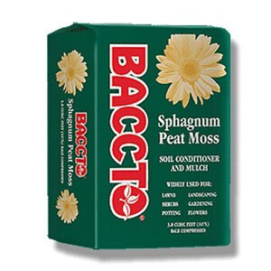 Baccto Sphagnum Peat Moss (OMRI) 2.2 cu. ft. Bale