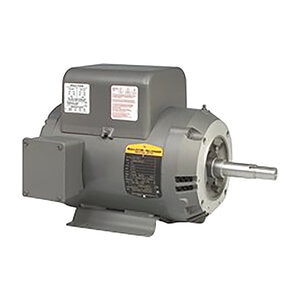 Gicon Pumps & Equipment Motor Gray Steel 16.5 in. 5 HP 230V 1 Phase w/ Rodent Screen 