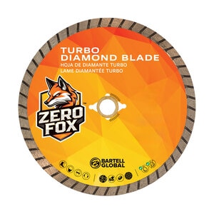Zero Fox 6 in. Turbo Rim All-Purpose Diamond Blade