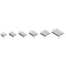 Basalite Sierra Collection Paver Arctic Gray 12 in. x 12 in. 60 mm (122 sq. ft./pallet)