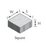 Basalite Artisan Slate Paver Square Positano 5-1/2 in. x 5-1/2 in. (107 sq. ft./pallet)