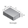 Basalite San Francisco Cobblestone Paver Rectangle Carmel 5-1/2 in. x 8-1/4 in. 60 mm (121 sq. ft./pallet)