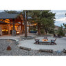 Basalite San Francisco Cobblestone Paver Rectangle Carmel 5-1/2 in. x 8-1/4 in. 60 mm (121 sq. ft./pallet)