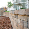 Basalite Rustic Wall Standard Tumbled Positano 12 in. x 8 in. x 4 in. (88 pc. /pallet)