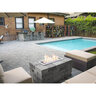 Basalite Italian Renaissance Paver Square Torino 5-1/2 in. x 5-1/2 in. 60 mm (107 sq. ft./pallet)