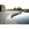 Basalite Bullnose Paver Charcoal 4 in. x 12 in. 60 mm (128 pc./pallet)