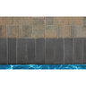 Basalite Bullnose Paver Charcoal 4 in. x 12 in. 60 mm (128 pc./pallet)