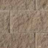 Basalite Geowall Cap Straight Side Straight Face Tan 18 in. x 10-1/2 in. x 4 in. (80 pc./pallet)