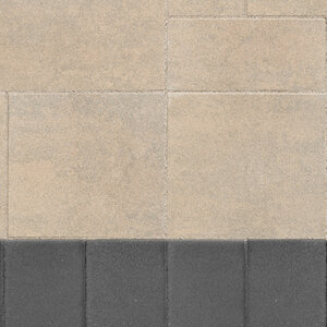 Basalite Mod 7 Paver Rec FM Onyx 7 in. x 10 in. 80 mm (69.93 sq. ft./pallet)