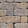 Basalite Rustic Wall Standard Tumbled Positano 12 in. x 8 in. x 4 in. (88 pc. /pallet)