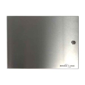 Baseline 12 - Station 5200R - Series Powered Bicoder In a Large Stainless - Steel Wall Mount Cabinet
